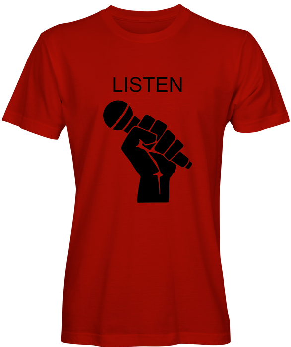 Listen Graphic T-shirts