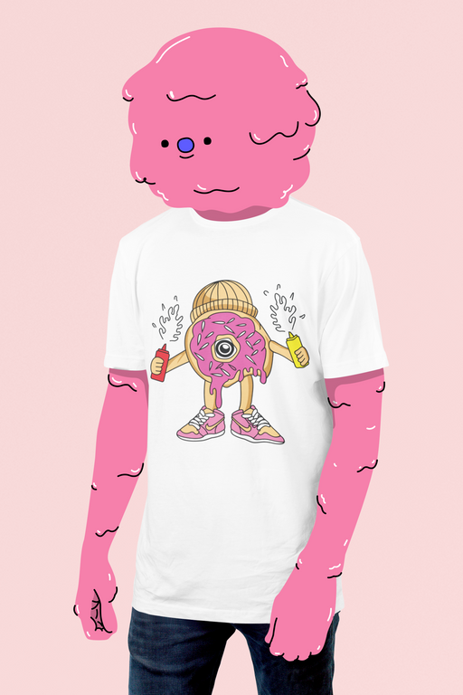 Pink Doughnut T-Shirt