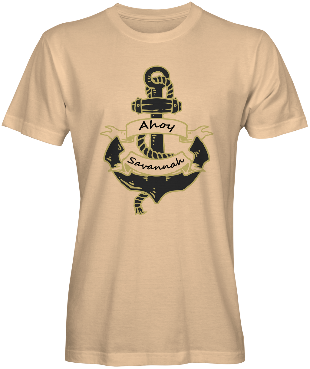 Ahoy Savannah Georgia Souvenir T-shirts 