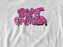 White T-shirt with Beat Cancer
