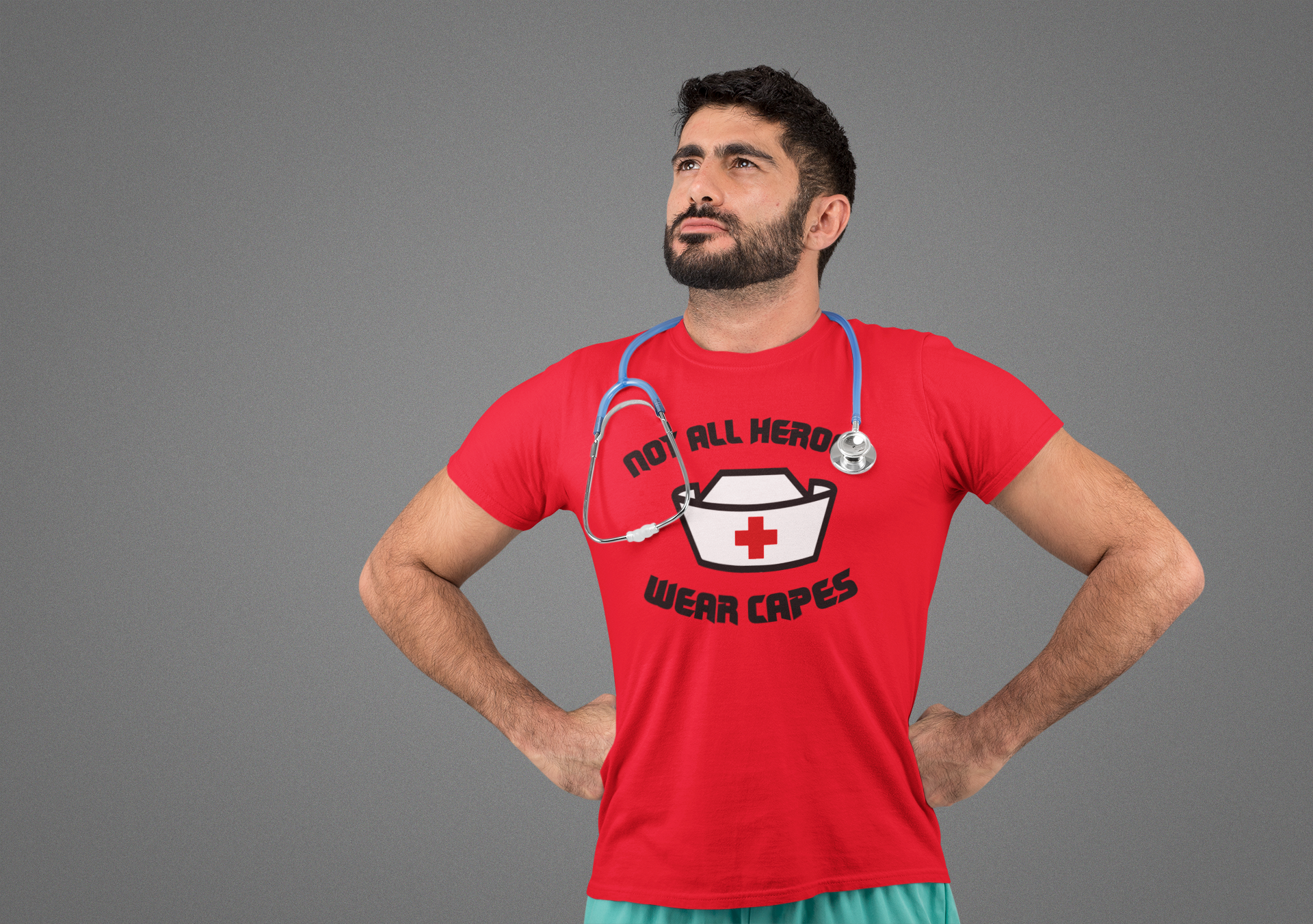 Hero Nurse Cap T-shirts