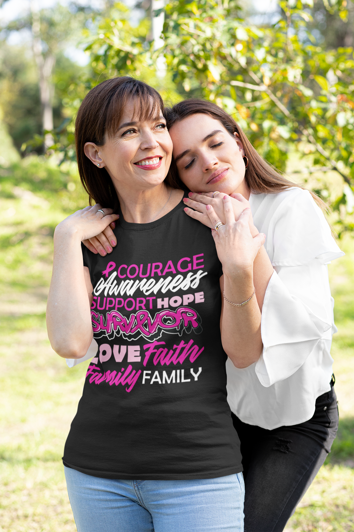 Courage Awareness Support T-shirt 