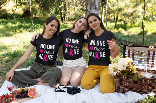 No One Fight Alone Ladies T-shirt