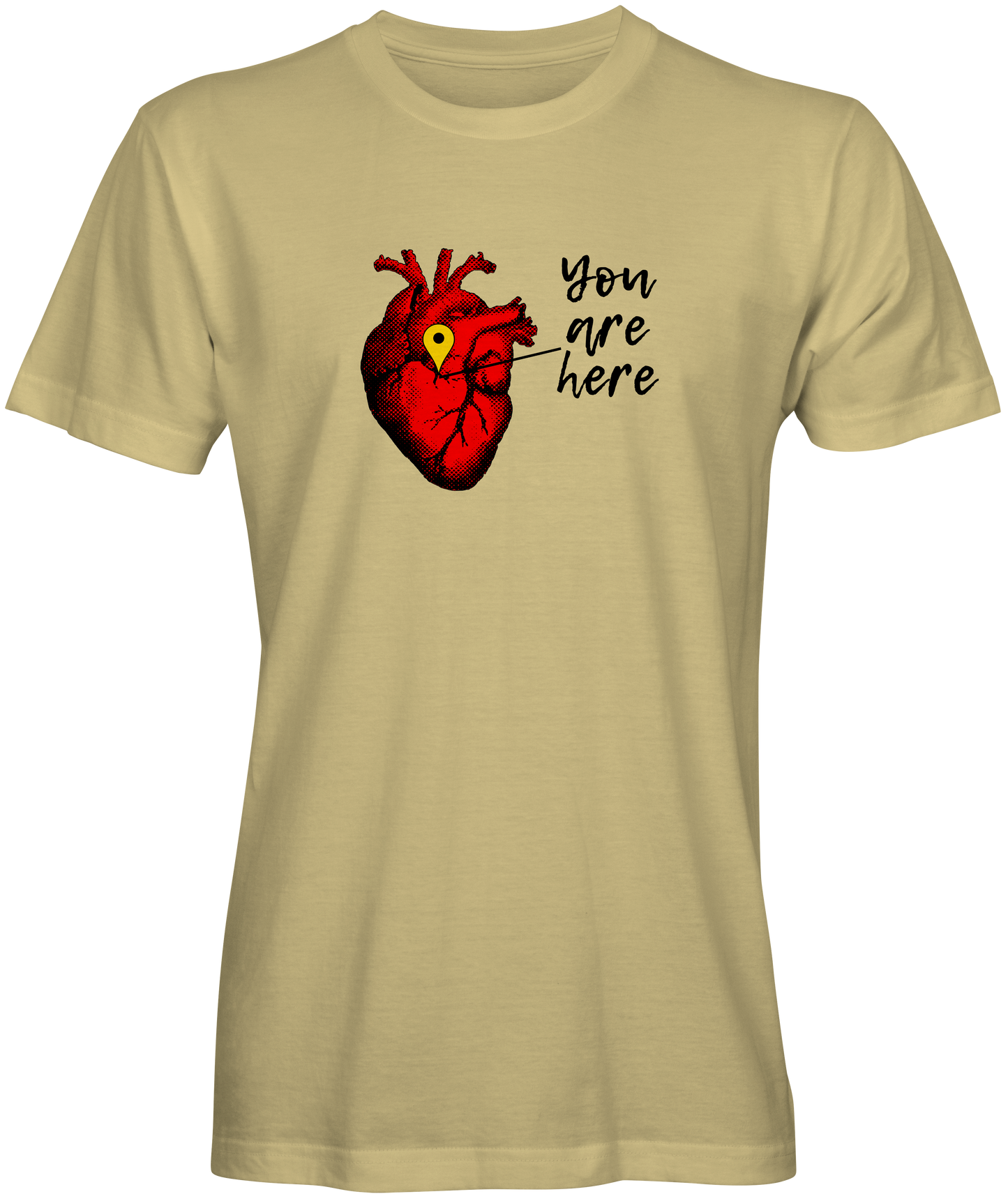 Heart You Are Here T-shirts 