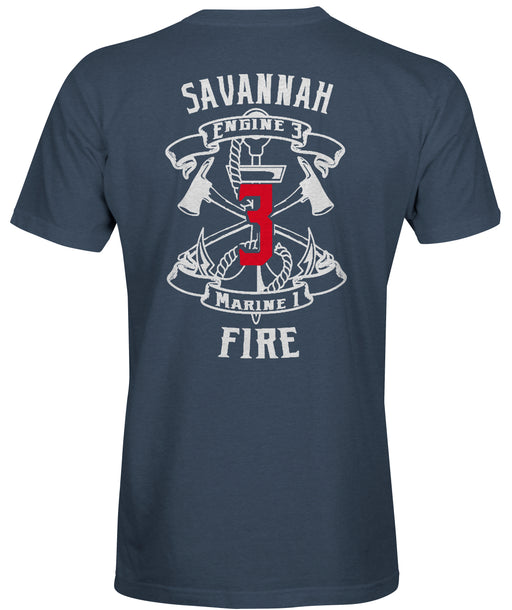 Heather Navy Savannah Fire Marine 3
