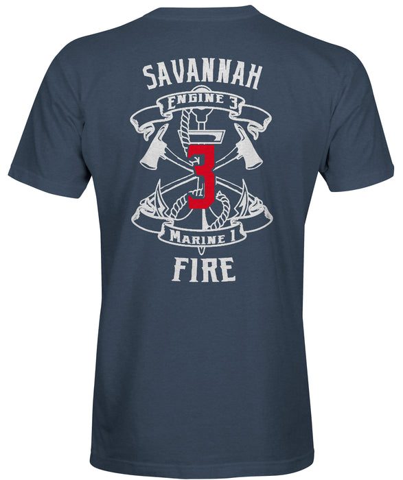 Heather Navy Savannah Fire Marine 3