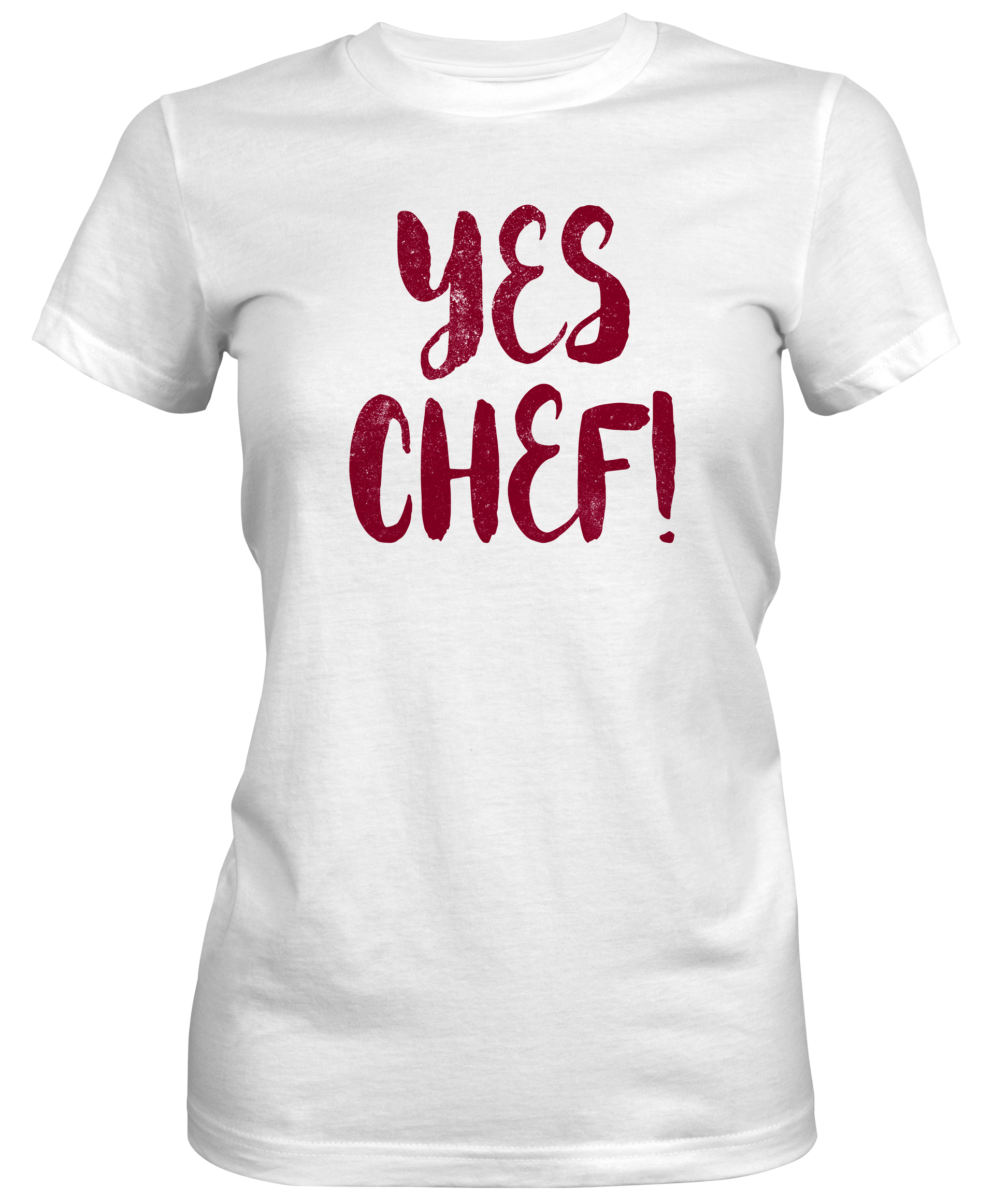 Yes Chef Ladies T-shirt