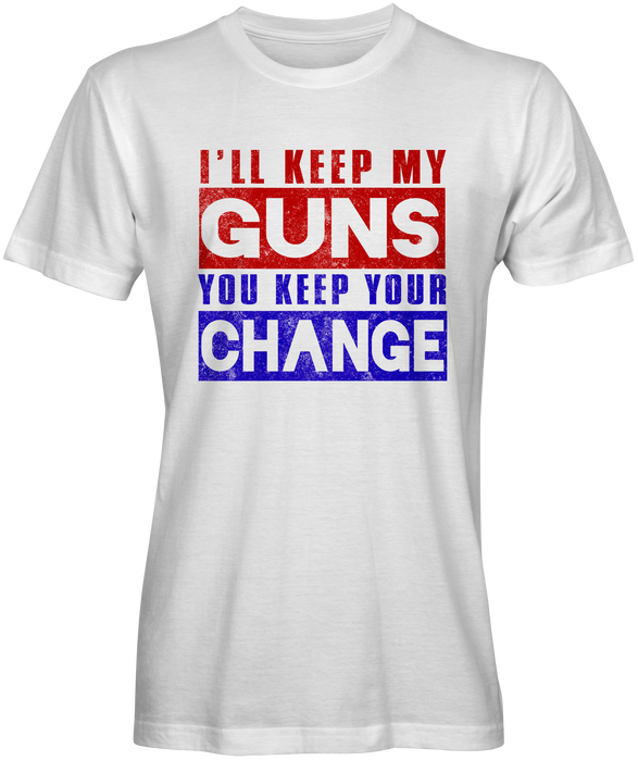 Keep My Guns T-shirts