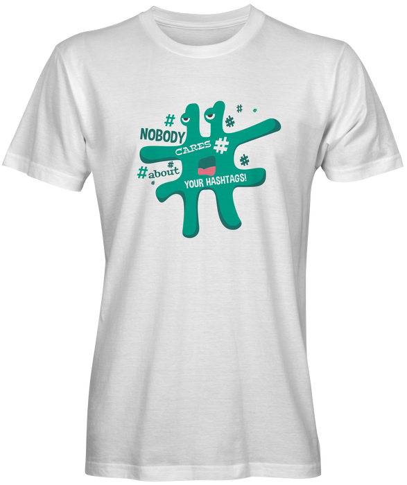 Hashtag Graphic Tee For Sale
