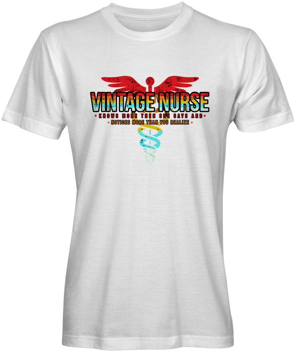 Vintage Nurse Graphic Tee