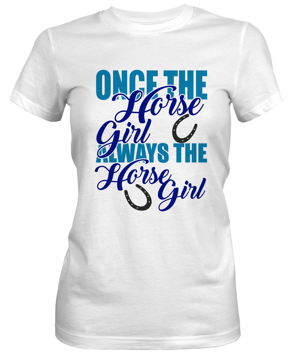 Horse Girl Ladies T-shirts