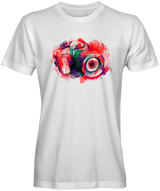 Colorful Camera Unisex T-shirt
