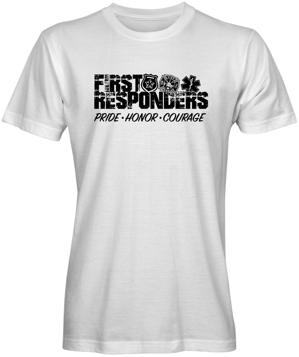 First responders Inspired T-shirts