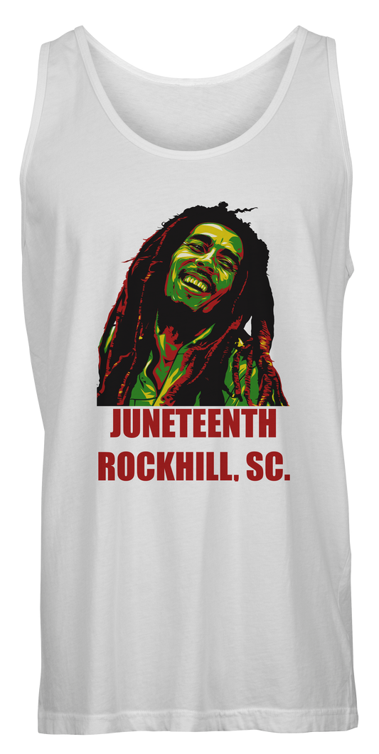 Junteenth Rockhill  SC  Bob Marley Tank Top