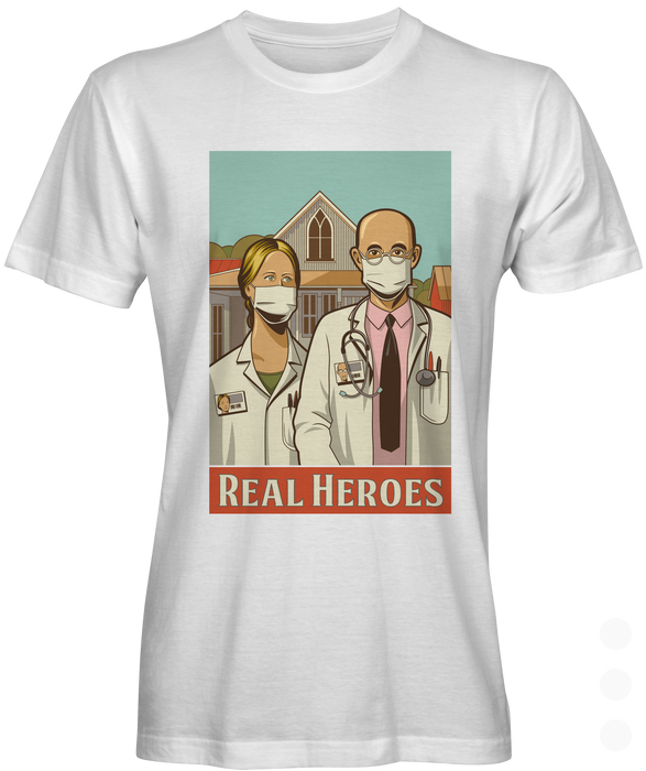 Real Heroes Graphic tee