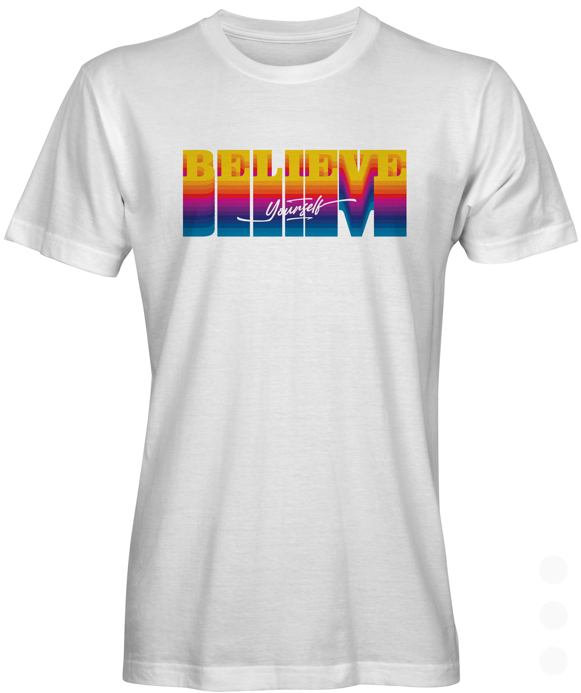 Rainbow Believe Graphic T-shirt