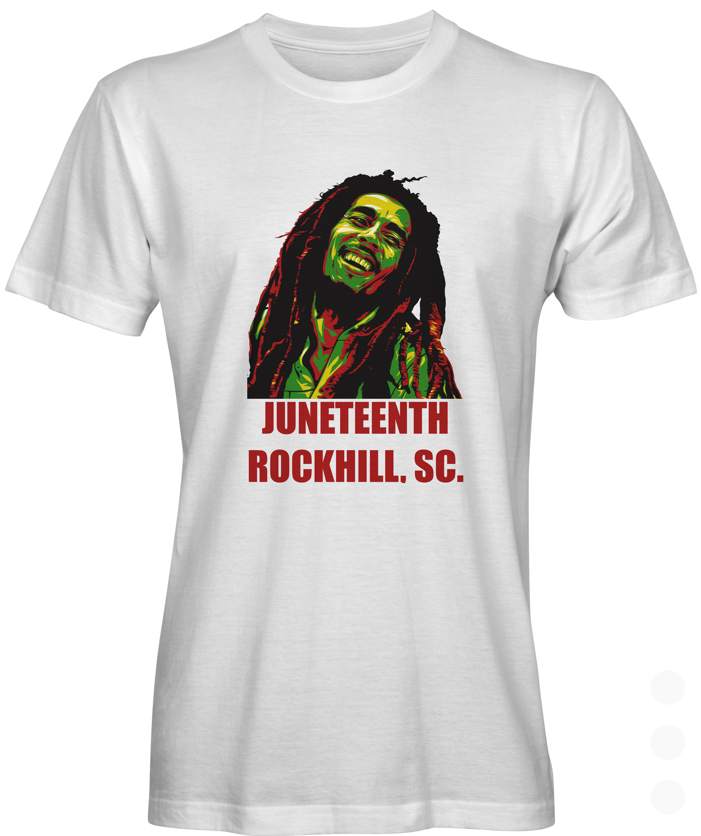 Juneteenth Rockhill SC Bob Marley Graphic Tee